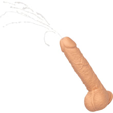 Load image into Gallery viewer, Squirting Fuck Stick 9&quot; Vibrating Dildo Suction Cup Dong Flesh Sex Toy
