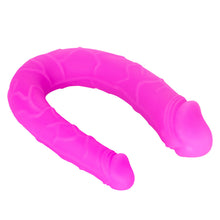 Load image into Gallery viewer, CalExotics Boundless AC/DC Dong 30cm Silicone Double Ended Dildo Pink
