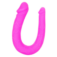 Load image into Gallery viewer, CalExotics Boundless AC/DC Dong 30cm Silicone Double Ended Dildo Pink
