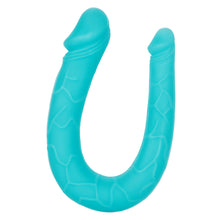 Load image into Gallery viewer, CalExotics Boundless AC/DC Dong 30cm Silicone Double Ended Dildo Teal
