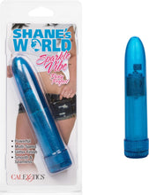 Load image into Gallery viewer, Calexotics Shane&#39;s World Sparkle Vibe Blue Vibrator
