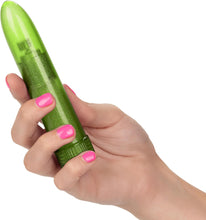 Load image into Gallery viewer, Calexotics Shane&#39;s World Sparkle Vibe Green Vibrator
