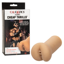 Load image into Gallery viewer, CalExotics Cheap Thrills The Leather Daddy Male Masturbator Stroker
