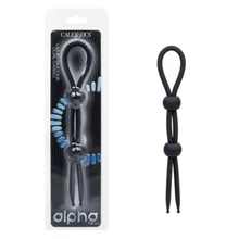 Load image into Gallery viewer, Alphaâ„¢ Liquid Silicone Dual Lasso - Black
