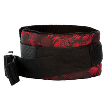 Load image into Gallery viewer, Scandal Control Cuffs Red &amp; Black Adjustable wrists or ankles
