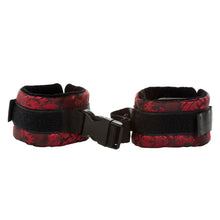 Load image into Gallery viewer, Scandal Control Cuffs Red &amp; Black Adjustable wrists or ankles
