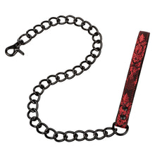 Load image into Gallery viewer, Calexotics Scandal Collar with Leash Red

