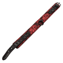 Load image into Gallery viewer, Calexotics Scandal Collar with Leash Red
