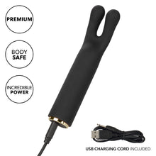 Load image into Gallery viewer, CalExotics Raven Charmer Vibrator Rechargeable
