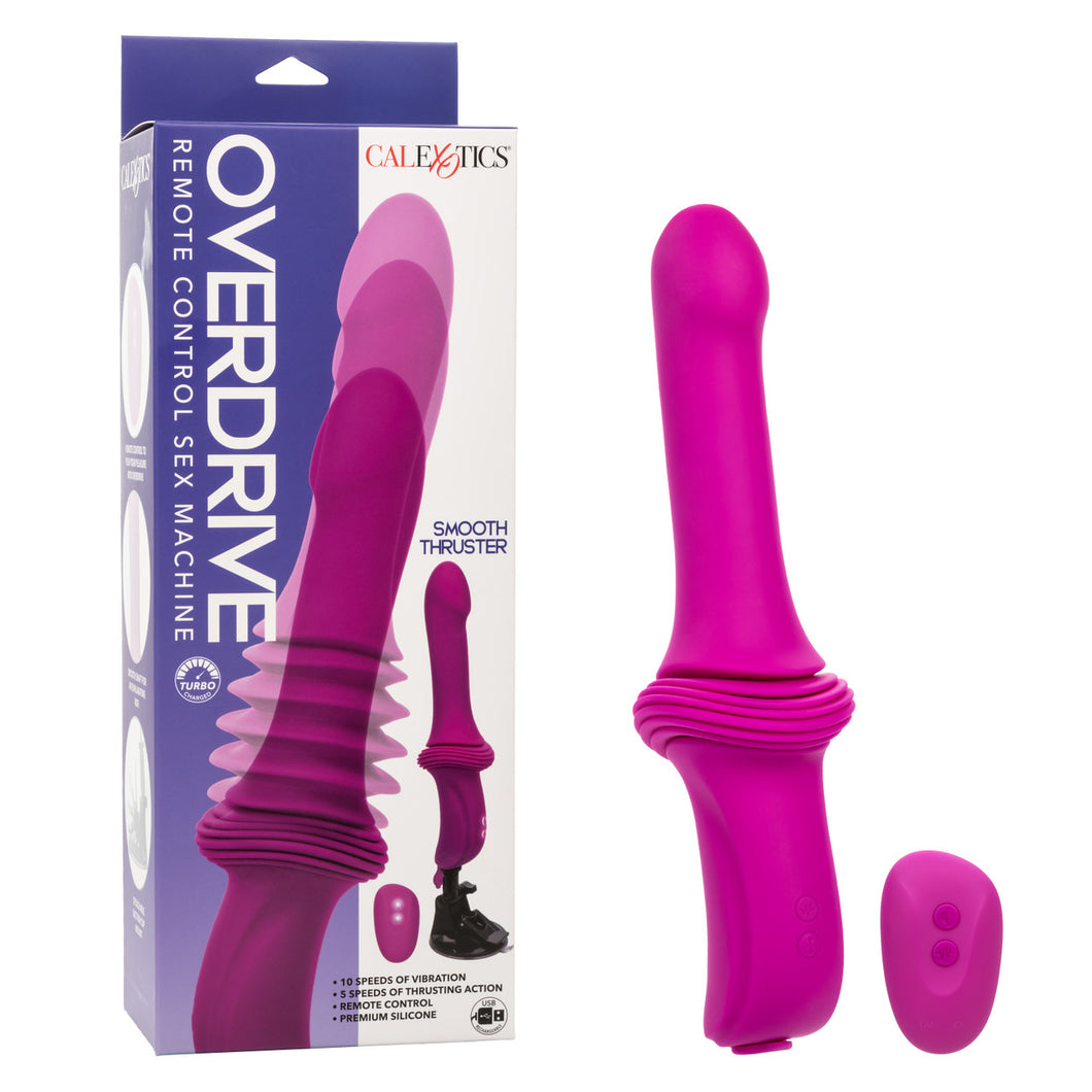 Calexotics Overdrive Remote Control Sex Machine Smooth Thruster