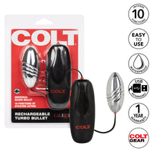 Load image into Gallery viewer, CalExotics Colt Rechargeable Turbo Bullet Vibrator
