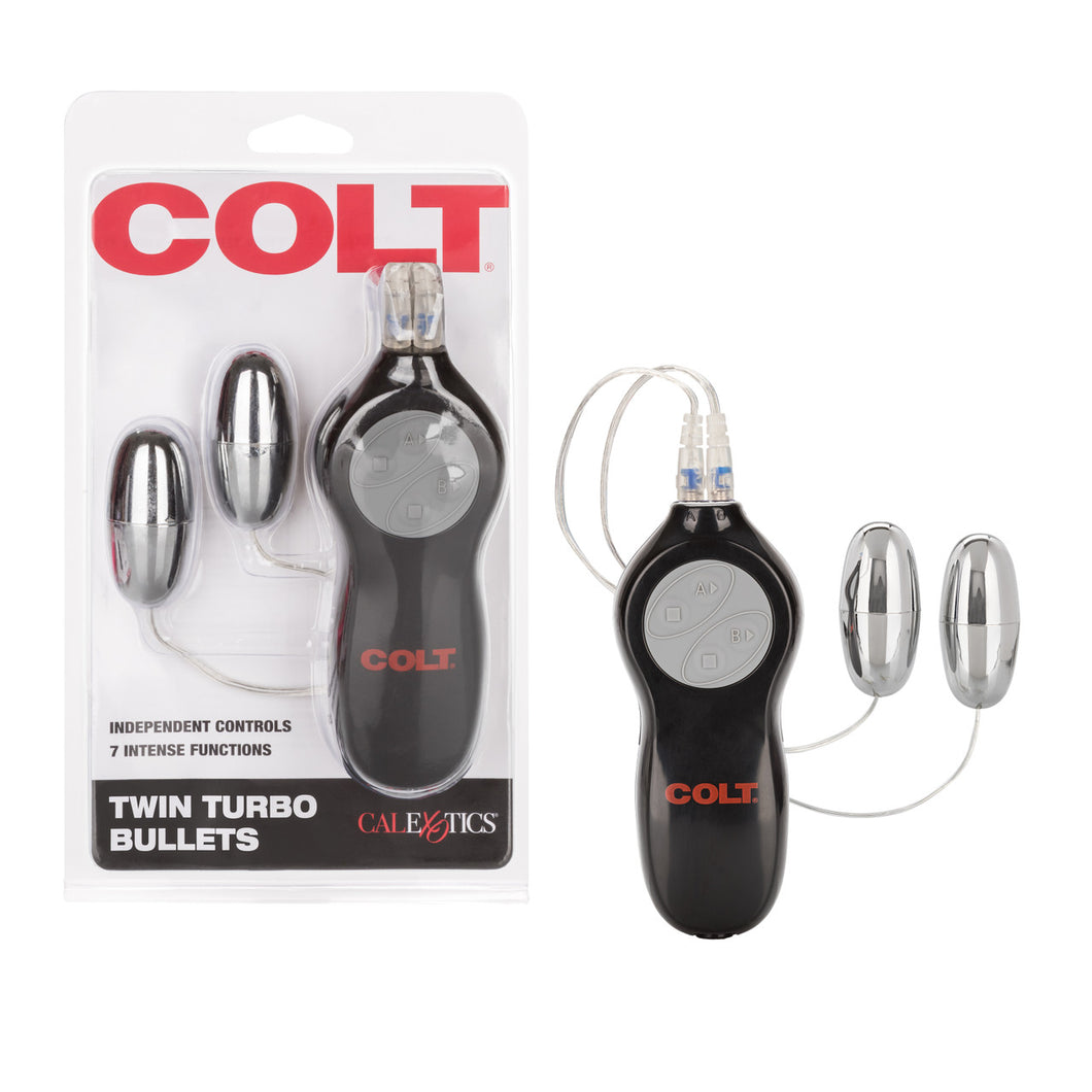 CalExotics Colt 7- Function Twin Turbo Bullet Vibrator