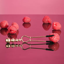 Load image into Gallery viewer, Selopa BEADED NIPPLE CLAMPS - Rose Gold
