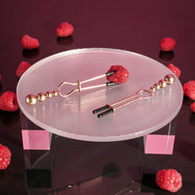 Load image into Gallery viewer, Selopa BEADED NIPPLE CLAMPS - Rose Gold
