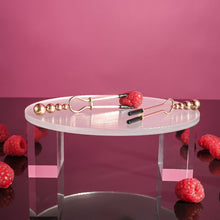 Load image into Gallery viewer, Selopa BEADED NIPPLE CLAMPS - Rose Gold
