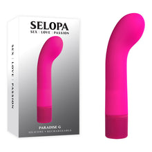 Load image into Gallery viewer, Selopa PARADISE G Pink USB Rechargeable Vibrator
