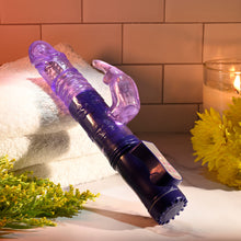 Load image into Gallery viewer, Selopa BUNNY THRUSTER Purple 24.8cm Thrusting Rabbit Vibrator
