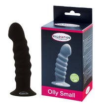 Load image into Gallery viewer, MALESATION OLLY DILDO SMALL BLACK
