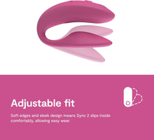 Load image into Gallery viewer, We-Vibe Sync 2 App Control Couples Vibrator Pink
