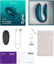 Load image into Gallery viewer, We-Vibe Sync 2 APP Remote Control Couples Vibrator Green
