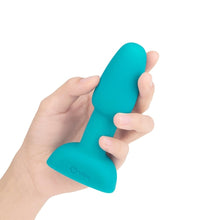 Load image into Gallery viewer, B-Vibe Rimming Plug Petite Teal Vibrating Anal Plug Remote Control
