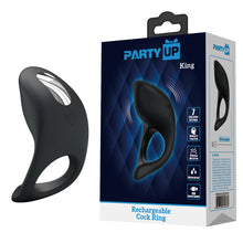 Load image into Gallery viewer, Party Up KING Rechargeable Cock Ring
