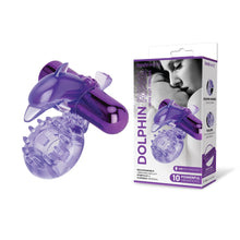 Load image into Gallery viewer, Bodywand Rechargeable Dolphin Ring with Clit Ticklers
