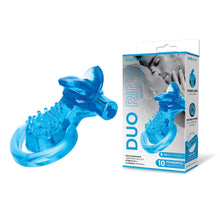 Load image into Gallery viewer, Bodywand Rechargeable Duo Ring with Clit Tickler
