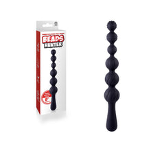 Load image into Gallery viewer, Excellent Power Beads Hunter Black 22.9cm Anal Beads
