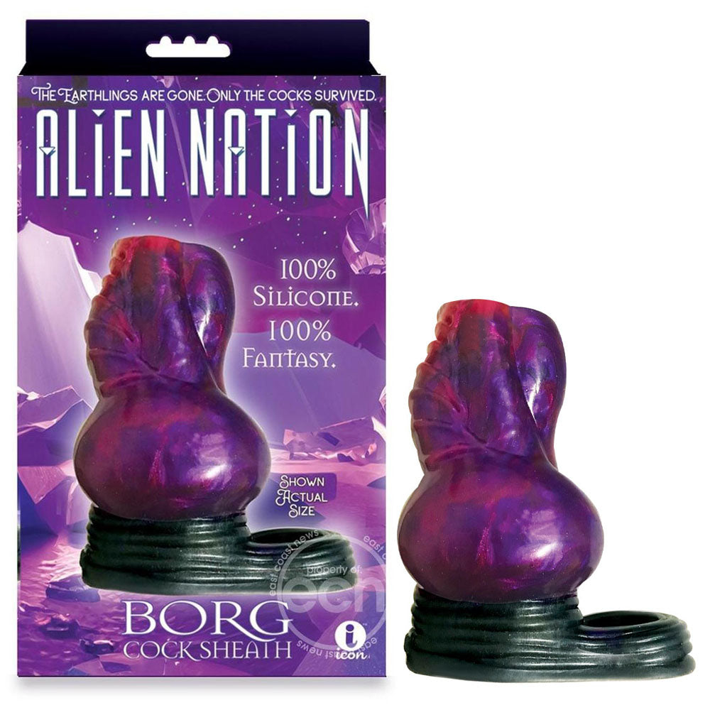 Alien Nation Borg Penis Cock Sheath Ball-Loop Male Sex Toy