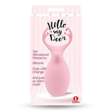Load image into Gallery viewer, Buzzy Buddy, Hello My Deer - Pink
