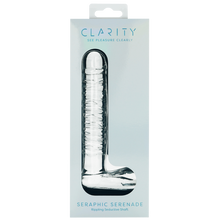 Load image into Gallery viewer, Glass Dildo - Seraphic Serenade

