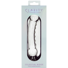 Load image into Gallery viewer, Glass Dildo - Celestial Ridge
