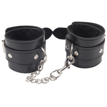 Load image into Gallery viewer, Obey Me Leather Hand Cuffs
