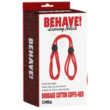 Load image into Gallery viewer, Bondage Cotton Cuffs
