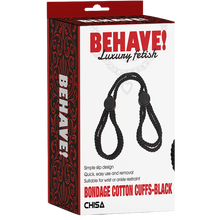 Load image into Gallery viewer, Bondage Cotton Cuffs
