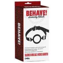 Load image into Gallery viewer, Silicone O-Ring Gag 2-Inches Diameter
