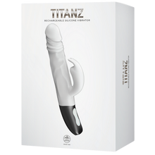 Load image into Gallery viewer, Rotating Rabbit Rechargeable Silicone Vibrator
