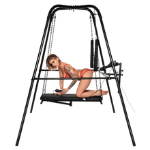 Load image into Gallery viewer, Throne Deluxe Adjustable Sling with Sex Machine
