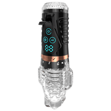 Load image into Gallery viewer, Alpha - Sucking &amp; Vibrating Masturbator
