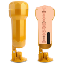 Load image into Gallery viewer, Ella Realistic Vagina Vibrating Cup
