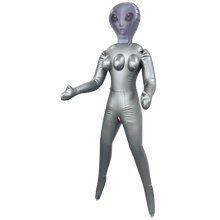 Load image into Gallery viewer, Inflatable 3-Breasted Alien Love Doll -

