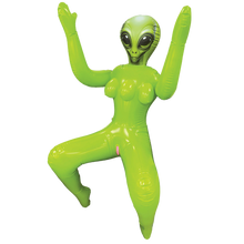 Load image into Gallery viewer, Inflatable 3-Breasted Alien Love Doll -
