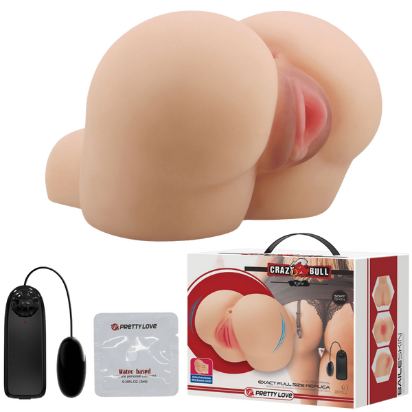 Crazy Bull Vibrating Kylie Male Masturbator Torso Doll Vagina Ass