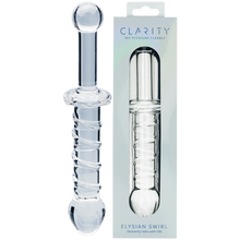 Load image into Gallery viewer, Glass Dildo - Elysian Swirl
