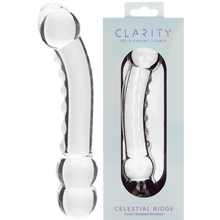 Load image into Gallery viewer, Glass Dildo - Celestial Ridge
