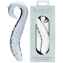 Load image into Gallery viewer, Glass Dildo - Hera's Tempest
