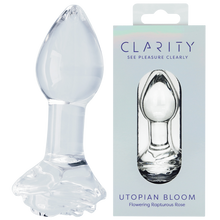 Load image into Gallery viewer, Glass Dildo - Utopian Bloom
