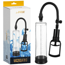 Load image into Gallery viewer, Vaczilla X13 Master Grip Finger Pull Penis Pump
