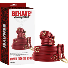 Load image into Gallery viewer, Wrist to Thigh Cuff Set
